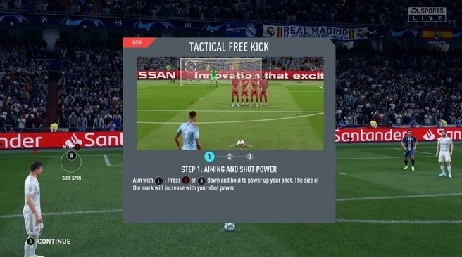 FIFA 20: Cómo lanzar un tiro libre 