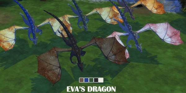dragones sims 4