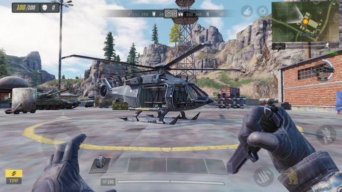 Call of Duty Mobile - Helicóptero - Killhouse