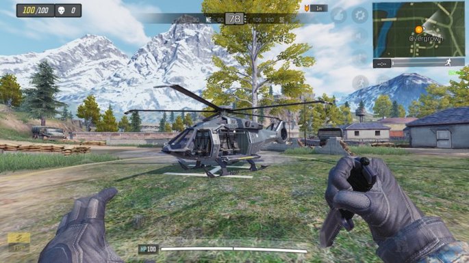 Call of Duty Mobile - Helicóptero - Overgrown