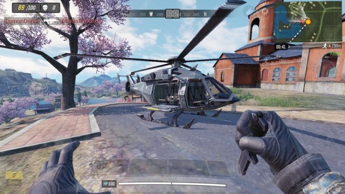 Call of Duty Mobile - Helicóptero - Sakura
