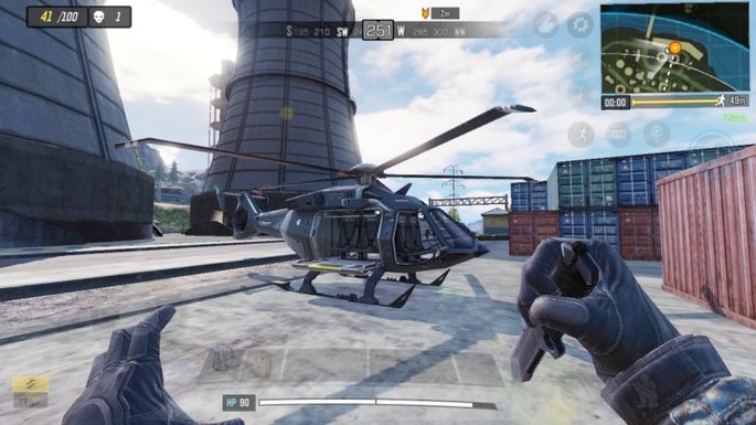 Call of Duty Mobile - Helicóptero - Usina Nuclear