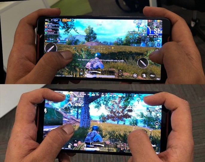 mejor posición de dedos para jugar Call of Duty Mobile