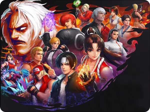 the king of fighters personajes
